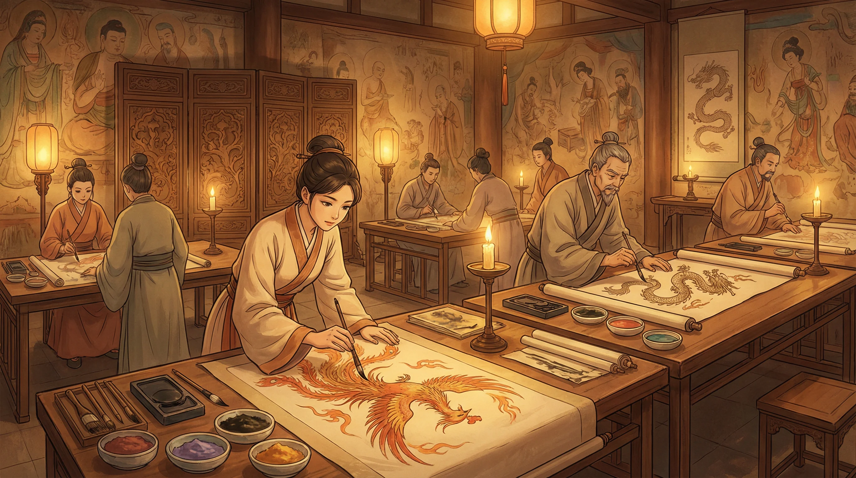 画师入驻 - 结婚七年在线观看 国风动漫画师
